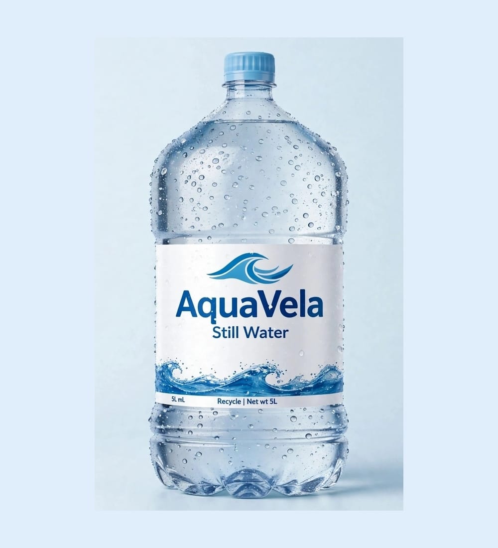 AquaVela 5L Dispenser Bottle